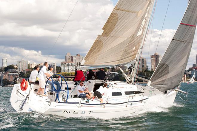 It was a fun and celebratory mood on Next. © David Brogan www.sailpix.com.au